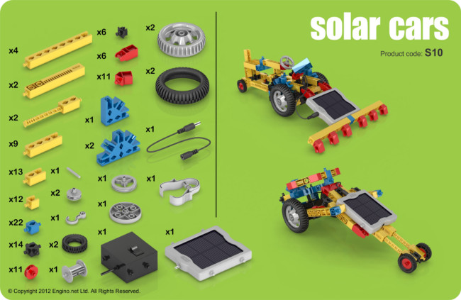 Engino Solar Cars