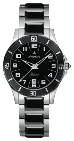 Atlantic 92345.53.63 - женские наручные часы из коллекции Searamic Atlantic 92345.53.63 - женские наручные часы из коллекции SearamicAtlantic<br><br><br>Бренд: Atlantic<br>Модель: Atlantic 92345.53.63<br>Артикул: 92345.53.63<br>Вариант артикула: None<br>Коллекция: Searamic<br>Подколлекция: None<br>Страна: Швейцария<br>Пол: женские<br>Тип механизма: кварцевые<br>Механизм: Ronda 705<br>Количество камней: None<br>Автоподзавод: None<br>Источник энергии: от батарейки<br>Срок службы элемента питания: None<br>Дисплей: стрелки<br>Цифры: арабские<br>Водозащита: WR 30<br>Противоударные: None<br>Материал корпуса: нерж. сталь + керамика<br>Материал браслета: нерж. сталь + керамика<br>Материал безеля: None<br>Стекло: минеральное<br>Антибликовое покрытие: None<br>Цвет корпуса: None<br>Цвет браслета: None<br>Цвет циферблата: None<br>Цвет безеля: None<br>Размеры: 34 мм<br>Диаметр: None<br>Диаметр корпуса: None<br>Толщина: None<br>Ширина ремешка: None<br>Вес: None<br>Спорт-функции: None<br>Подсветка: стрелок<br>Вставка: None<br>Отображение даты: число<br>Хронограф: None<br>Таймер: None<br>Термометр: None<br>Хронометр: None<br>GPS: None<br>Радиосинхронизация: None<br>Барометр: None<br>Скелетон: None<br>Дополнительная информация: None<br>Дополнительные функции: None