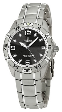 Festina F16171.3 - унисекс наручные часы из коллекции Sport Festina F16171.3 - унисекс наручные часы из коллекции SportFestina<br><br><br>Бренд: Festina<br>Модель: Festina F16171/3<br>Артикул: F16171.3<br>Вариант артикула: None<br>Коллекция: Sport<br>Подколлекция: None<br>Страна: Испания<br>Пол: унисекс<br>Тип механизма: кварцевые<br>Механизм: None<br>Количество камней: None<br>Автоподзавод: None<br>Источник энергии: от батарейки<br>Срок службы элемента питания: None<br>Дисплей: стрелки<br>Цифры: арабские<br>Водозащита: WR 100<br>Противоударные: None<br>Материал корпуса: нерж. сталь<br>Материал браслета: не указан<br>Материал безеля: None<br>Стекло: минеральное<br>Антибликовое покрытие: None<br>Цвет корпуса: None<br>Цвет браслета: None<br>Цвет циферблата: None<br>Цвет безеля: None<br>Размеры: 35x35 мм<br>Диаметр: None<br>Диаметр корпуса: None<br>Толщина: None<br>Ширина ремешка: None<br>Вес: None<br>Спорт-функции: None<br>Подсветка: стрелок<br>Вставка: None<br>Отображение даты: число<br>Хронограф: None<br>Таймер: None<br>Термометр: None<br>Хронометр: None<br>GPS: None<br>Радиосинхронизация: None<br>Барометр: None<br>Скелетон: None<br>Дополнительная информация: None<br>Дополнительные функции: None
