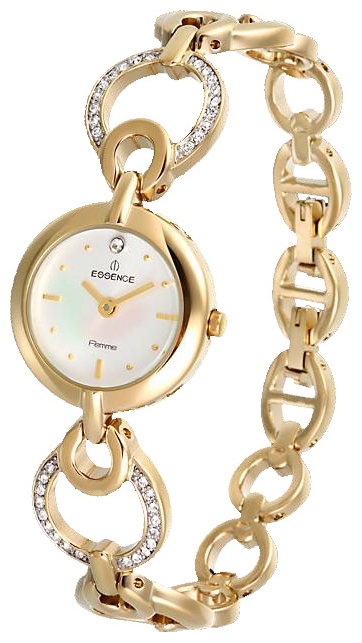 Essence D799.120 - женские наручные часы Essence D799.120 - женские наручные часыEssence<br><br><br>Бренд: Essence<br>Модель: Essence D799.120<br>Артикул: D799.120<br>Вариант артикула: None<br>Коллекция: None<br>Подколлекция: None<br>Страна: Южная Корея<br>Пол: женские<br>Тип механизма: кварцевые<br>Механизм: None<br>Количество камней: None<br>Автоподзавод: None<br>Источник энергии: от батарейки<br>Срок службы элемента питания: None<br>Дисплей: стрелки<br>Цифры: отсутствуют<br>Водозащита: None<br>Противоударные: None<br>Материал корпуса: нерж. сталь, покрытие: позолота (полное)<br>Материал браслета: нерж. сталь, покрытие: позолота (полное)<br>Материал безеля: None<br>Стекло: минеральное<br>Антибликовое покрытие: None<br>Цвет корпуса: None<br>Цвет браслета: None<br>Цвет циферблата: None<br>Цвет безеля: None<br>Размеры: None<br>Диаметр: None<br>Диаметр корпуса: None<br>Толщина: None<br>Ширина ремешка: None<br>Вес: None<br>Спорт-функции: None<br>Подсветка: None<br>Вставка: кристаллы Swarovski<br>Отображение даты: None<br>Хронограф: None<br>Таймер: None<br>Термометр: None<br>Хронометр: None<br>GPS: None<br>Радиосинхронизация: None<br>Барометр: None<br>Скелетон: None<br>Дополнительная информация: None<br>Дополнительные функции: None