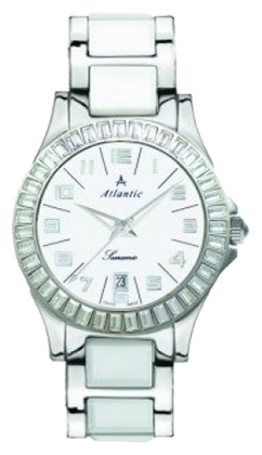Atlantic 92345.52.15 - женские наручные часы из коллекции Searamic Atlantic 92345.52.15 - женские наручные часы из коллекции SearamicAtlantic<br><br><br>Бренд: Atlantic<br>Модель: Atlantic 92345.52.15<br>Артикул: 92345.52.15<br>Вариант артикула: None<br>Коллекция: Searamic<br>Подколлекция: None<br>Страна: Швейцария<br>Пол: женские<br>Тип механизма: кварцевые<br>Механизм: None<br>Количество камней: None<br>Автоподзавод: None<br>Источник энергии: от батарейки<br>Срок службы элемента питания: None<br>Дисплей: стрелки<br>Цифры: арабские<br>Водозащита: WR 30<br>Противоударные: None<br>Материал корпуса: нерж. сталь<br>Материал браслета: нерж. сталь + керамика<br>Материал безеля: None<br>Стекло: минеральное<br>Антибликовое покрытие: None<br>Цвет корпуса: None<br>Цвет браслета: None<br>Цвет циферблата: None<br>Цвет безеля: None<br>Размеры: 34 мм<br>Диаметр: None<br>Диаметр корпуса: None<br>Толщина: None<br>Ширина ремешка: None<br>Вес: None<br>Спорт-функции: None<br>Подсветка: None<br>Вставка: None<br>Отображение даты: число<br>Хронограф: None<br>Таймер: None<br>Термометр: None<br>Хронометр: None<br>GPS: None<br>Радиосинхронизация: None<br>Барометр: None<br>Скелетон: None<br>Дополнительная информация: None<br>Дополнительные функции: None