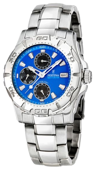 Festina F16242.4 - мужские наручные часы из коллекции Multifunction Festina F16242.4 - мужские наручные часы из коллекции MultifunctionFestina<br><br><br>Бренд: Festina<br>Модель: Festina F16242/4<br>Артикул: F16242.4<br>Вариант артикула: None<br>Коллекция: Multifunction<br>Подколлекция: None<br>Страна: Испания<br>Пол: мужские<br>Тип механизма: кварцевые<br>Механизм: None<br>Количество камней: None<br>Автоподзавод: None<br>Источник энергии: от батарейки<br>Срок службы элемента питания: None<br>Дисплей: стрелки<br>Цифры: отсутствуют<br>Водозащита: WR 100<br>Противоударные: None<br>Материал корпуса: нерж. сталь<br>Материал браслета: не указан<br>Материал безеля: None<br>Стекло: минеральное<br>Антибликовое покрытие: None<br>Цвет корпуса: None<br>Цвет браслета: None<br>Цвет циферблата: None<br>Цвет безеля: None<br>Размеры: 42x42x13 мм<br>Диаметр: None<br>Диаметр корпуса: None<br>Толщина: None<br>Ширина ремешка: None<br>Вес: None<br>Спорт-функции: None<br>Подсветка: стрелок<br>Вставка: None<br>Отображение даты: число, месяц, день недели<br>Хронограф: None<br>Таймер: None<br>Термометр: None<br>Хронометр: None<br>GPS: None<br>Радиосинхронизация: None<br>Барометр: None<br>Скелетон: None<br>Дополнительная информация: None<br>Дополнительные функции: None