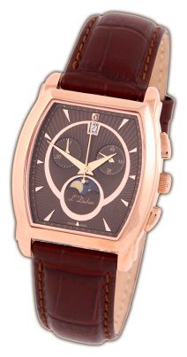 L Duchen D 337.42.38 - мужские наручные часы L Duchen D 337.42.38 - мужские наручные часыLDuchen<br><br><br>Бренд: L Duchen<br>Модель: L Duchen D337.42.38<br>Артикул: D 337.42.38<br>Вариант артикула: None<br>Коллекция: None<br>Подколлекция: None<br>Страна: Швейцария<br>Пол: мужские<br>Тип механизма: кварцевые<br>Механизм: None<br>Количество камней: None<br>Автоподзавод: None<br>Источник энергии: от батарейки<br>Срок службы элемента питания: None<br>Дисплей: стрелки<br>Цифры: отсутствуют<br>Водозащита: WR 50<br>Противоударные: None<br>Материал корпуса: нерж. сталь, покрытие: позолота<br>Материал браслета: кожа<br>Материал безеля: None<br>Стекло: сапфировое<br>Антибликовое покрытие: None<br>Цвет корпуса: None<br>Цвет браслета: None<br>Цвет циферблата: None<br>Цвет безеля: None<br>Размеры: None<br>Диаметр: None<br>Диаметр корпуса: None<br>Толщина: None<br>Ширина ремешка: None<br>Вес: None<br>Спорт-функции: секундомер<br>Подсветка: None<br>Вставка: None<br>Отображение даты: число<br>Хронограф: есть<br>Таймер: None<br>Термометр: None<br>Хронометр: None<br>GPS: None<br>Радиосинхронизация: None<br>Барометр: None<br>Скелетон: None<br>Дополнительная информация: None<br>Дополнительные функции: указатель фаз луны