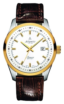 Atlantic 65351.43.21 - мужские наручные часы из коллекции Seamove Atlantic 65351.43.21 - мужские наручные часы из коллекции SeamoveAtlantic<br><br><br>Бренд: Atlantic<br>Модель: Atlantic 65351.43.21<br>Артикул: 65351.43.21<br>Вариант артикула: None<br>Коллекция: Seamove<br>Подколлекция: None<br>Страна: Швейцария<br>Пол: мужские<br>Тип механизма: кварцевые<br>Механизм: Ronda 715<br>Количество камней: None<br>Автоподзавод: None<br>Источник энергии: от батарейки<br>Срок службы элемента питания: None<br>Дисплей: стрелки<br>Цифры: отсутствуют<br>Водозащита: WR 50<br>Противоударные: None<br>Материал корпуса: нерж. сталь, PVD покрытие: позолота (частичное)<br>Материал браслета: кожа<br>Материал безеля: None<br>Стекло: сапфировое<br>Антибликовое покрытие: None<br>Цвет корпуса: None<br>Цвет браслета: None<br>Цвет циферблата: None<br>Цвет безеля: None<br>Размеры: 42x11 мм<br>Диаметр: None<br>Диаметр корпуса: None<br>Толщина: None<br>Ширина ремешка: None<br>Вес: None<br>Спорт-функции: None<br>Подсветка: стрелок<br>Вставка: None<br>Отображение даты: число<br>Хронограф: None<br>Таймер: None<br>Термометр: None<br>Хронометр: None<br>GPS: None<br>Радиосинхронизация: None<br>Барометр: None<br>Скелетон: None<br>Дополнительная информация: None<br>Дополнительные функции: None