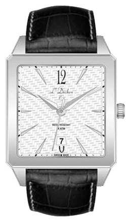 L Duchen D 451.11.23 - мужские наручные часы L Duchen D 451.11.23 - мужские наручные часыLDuchen<br><br><br>Бренд: L Duchen<br>Модель: L Duchen D451.11.23<br>Артикул: D 451.11.23<br>Вариант артикула: None<br>Коллекция: None<br>Подколлекция: None<br>Страна: Швейцария<br>Пол: мужские<br>Тип механизма: кварцевые<br>Механизм: None<br>Количество камней: None<br>Автоподзавод: None<br>Источник энергии: от батарейки<br>Срок службы элемента питания: None<br>Дисплей: стрелки<br>Цифры: арабские<br>Водозащита: WR 50<br>Противоударные: None<br>Материал корпуса: нерж. сталь<br>Материал браслета: кожа<br>Материал безеля: None<br>Стекло: сапфировое<br>Антибликовое покрытие: None<br>Цвет корпуса: None<br>Цвет браслета: None<br>Цвет циферблата: None<br>Цвет безеля: None<br>Размеры: None<br>Диаметр: None<br>Диаметр корпуса: None<br>Толщина: None<br>Ширина ремешка: None<br>Вес: None<br>Спорт-функции: None<br>Подсветка: None<br>Вставка: None<br>Отображение даты: число<br>Хронограф: None<br>Таймер: None<br>Термометр: None<br>Хронометр: None<br>GPS: None<br>Радиосинхронизация: None<br>Барометр: None<br>Скелетон: None<br>Дополнительная информация: None<br>Дополнительные функции: None