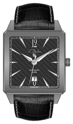 L Duchen D 451.71.21 - мужские наручные часы L Duchen D 451.71.21 - мужские наручные часыLDuchen<br><br><br>Бренд: L Duchen<br>Модель: L Duchen D451.71.21<br>Артикул: D 451.71.21<br>Вариант артикула: None<br>Коллекция: None<br>Подколлекция: None<br>Страна: Швейцария<br>Пол: мужские<br>Тип механизма: кварцевые<br>Механизм: None<br>Количество камней: None<br>Автоподзавод: None<br>Источник энергии: от батарейки<br>Срок службы элемента питания: None<br>Дисплей: стрелки<br>Цифры: арабские<br>Водозащита: WR 50<br>Противоударные: None<br>Материал корпуса: нерж. сталь, PVD покрытие (полное)<br>Материал браслета: кожа<br>Материал безеля: None<br>Стекло: сапфировое<br>Антибликовое покрытие: None<br>Цвет корпуса: None<br>Цвет браслета: None<br>Цвет циферблата: None<br>Цвет безеля: None<br>Размеры: None<br>Диаметр: None<br>Диаметр корпуса: None<br>Толщина: None<br>Ширина ремешка: None<br>Вес: None<br>Спорт-функции: None<br>Подсветка: None<br>Вставка: None<br>Отображение даты: число<br>Хронограф: None<br>Таймер: None<br>Термометр: None<br>Хронометр: None<br>GPS: None<br>Радиосинхронизация: None<br>Барометр: None<br>Скелетон: None<br>Дополнительная информация: None<br>Дополнительные функции: None