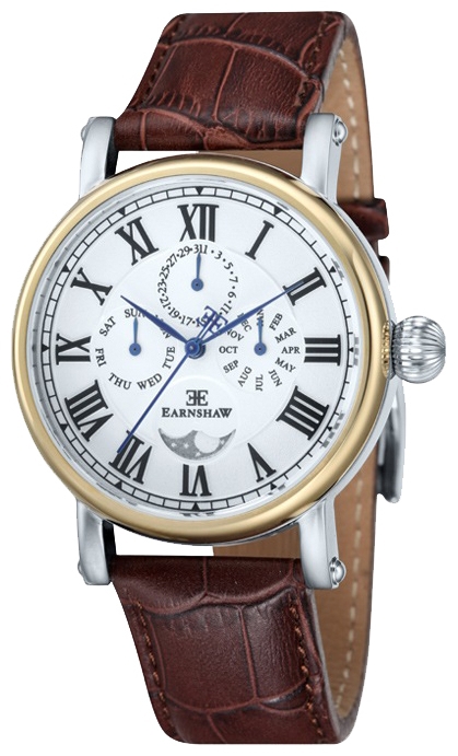 Thomas Earnshaw ES-8031-02 - мужские наручные часы из коллекции Maskelyne Thomas Earnshaw ES-8031-02 - мужские наручные часы из коллекции MaskelyneThomas Earnshaw<br><br><br>Бренд: Thomas Earnshaw<br>Модель: Thomas Earnshaw ES-8031-02<br>Артикул: ES-8031-02<br>Вариант артикула: None<br>Коллекция: Maskelyne<br>Подколлекция: None<br>Страна: Великобритания<br>Пол: мужские<br>Тип механизма: кварцевые<br>Механизм: None<br>Количество камней: None<br>Автоподзавод: None<br>Источник энергии: от батарейки<br>Срок службы элемента питания: None<br>Дисплей: стрелки<br>Цифры: римские<br>Водозащита: WR 50<br>Противоударные: None<br>Материал корпуса: нерж. сталь, IP покрытие (частичное)<br>Материал браслета: кожа<br>Материал безеля: None<br>Стекло: минеральное<br>Антибликовое покрытие: None<br>Цвет корпуса: None<br>Цвет браслета: None<br>Цвет циферблата: None<br>Цвет безеля: None<br>Размеры: 42 мм<br>Диаметр: None<br>Диаметр корпуса: None<br>Толщина: None<br>Ширина ремешка: None<br>Вес: None<br>Спорт-функции: None<br>Подсветка: None<br>Вставка: None<br>Отображение даты: число, месяц, день недели<br>Хронограф: None<br>Таймер: None<br>Термометр: None<br>Хронометр: None<br>GPS: None<br>Радиосинхронизация: None<br>Барометр: None<br>Скелетон: None<br>Дополнительная информация: None<br>Дополнительные функции: указатель фаз луны