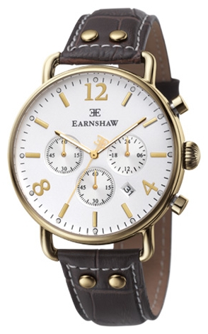 Thomas Earnshaw ES-8001-02 - мужские наручные часы из коллекции Investigator Thomas Earnshaw ES-8001-02 - мужские наручные часы из коллекции InvestigatorThomas Earnshaw<br><br><br>Бренд: Thomas Earnshaw<br>Модель: Thomas Earnshaw ES-8001-02<br>Артикул: ES-8001-02<br>Вариант артикула: None<br>Коллекция: Investigator<br>Подколлекция: None<br>Страна: Великобритания<br>Пол: мужские<br>Тип механизма: кварцевые<br>Механизм: None<br>Количество камней: None<br>Автоподзавод: None<br>Источник энергии: от батарейки<br>Срок службы элемента питания: None<br>Дисплей: стрелки<br>Цифры: арабские<br>Водозащита: WR 50<br>Противоударные: None<br>Материал корпуса: нерж. сталь, IP покрытие: позолота (полное)<br>Материал браслета: кожа<br>Материал безеля: None<br>Стекло: минеральное<br>Антибликовое покрытие: None<br>Цвет корпуса: None<br>Цвет браслета: None<br>Цвет циферблата: None<br>Цвет безеля: None<br>Размеры: 43 мм<br>Диаметр: None<br>Диаметр корпуса: None<br>Толщина: None<br>Ширина ремешка: None<br>Вес: None<br>Спорт-функции: секундомер<br>Подсветка: стрелок<br>Вставка: None<br>Отображение даты: число<br>Хронограф: есть<br>Таймер: None<br>Термометр: None<br>Хронометр: None<br>GPS: None<br>Радиосинхронизация: None<br>Барометр: None<br>Скелетон: None<br>Дополнительная информация: None<br>Дополнительные функции: None