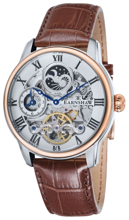 Thomas Earnshaw ES-8006-08 - мужские наручные часы из коллекции Longitude Thomas Earnshaw ES-8006-08 - мужские наручные часы из коллекции LongitudeThomas Earnshaw<br><br><br>Бренд: Thomas Earnshaw<br>Модель: Thomas Earnshaw ES-8006-08<br>Артикул: ES-8006-08<br>Вариант артикула: None<br>Коллекция: Longitude<br>Подколлекция: None<br>Страна: Великобритания<br>Пол: мужские<br>Тип механизма: механические<br>Механизм: None<br>Количество камней: None<br>Автоподзавод: None<br>Источник энергии: пружинный механизм<br>Срок службы элемента питания: None<br>Дисплей: стрелки<br>Цифры: римские<br>Водозащита: WR 50<br>Противоударные: None<br>Материал корпуса: нерж. сталь, частичное покрытие корпуса<br>Материал браслета: кожа<br>Материал безеля: None<br>Стекло: минеральное/сапфировое<br>Антибликовое покрытие: None<br>Цвет корпуса: None<br>Цвет браслета: None<br>Цвет циферблата: None<br>Цвет безеля: None<br>Размеры: 44 мм<br>Диаметр: None<br>Диаметр корпуса: None<br>Толщина: None<br>Ширина ремешка: None<br>Вес: None<br>Спорт-функции: None<br>Подсветка: None<br>Вставка: None<br>Отображение даты: None<br>Хронограф: None<br>Таймер: None<br>Термометр: None<br>Хронометр: None<br>GPS: None<br>Радиосинхронизация: None<br>Барометр: None<br>Скелетон: да<br>Дополнительная информация: индикатор день/ночь<br>Дополнительные функции: второй часовой пояс