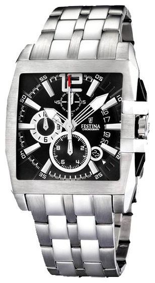 Festina F16393.3 - мужские наручные часы из коллекции Chronograph Festina F16393.3 - мужские наручные часы из коллекции ChronographFestina<br><br><br>Бренд: Festina<br>Модель: Festina F16393/3<br>Артикул: F16393.3<br>Вариант артикула: None<br>Коллекция: Chronograph<br>Подколлекция: None<br>Страна: Испания<br>Пол: мужские<br>Тип механизма: кварцевые<br>Механизм: None<br>Количество камней: None<br>Автоподзавод: None<br>Источник энергии: от батарейки<br>Срок службы элемента питания: None<br>Дисплей: стрелки<br>Цифры: арабские<br>Водозащита: WR 50<br>Противоударные: None<br>Материал корпуса: нерж. сталь<br>Материал браслета: не указан<br>Материал безеля: None<br>Стекло: минеральное<br>Антибликовое покрытие: None<br>Цвет корпуса: None<br>Цвет браслета: None<br>Цвет циферблата: None<br>Цвет безеля: None<br>Размеры: 40x14 мм<br>Диаметр: None<br>Диаметр корпуса: None<br>Толщина: None<br>Ширина ремешка: None<br>Вес: None<br>Спорт-функции: None<br>Подсветка: стрелок<br>Вставка: None<br>Отображение даты: число<br>Хронограф: есть<br>Таймер: None<br>Термометр: None<br>Хронометр: None<br>GPS: None<br>Радиосинхронизация: None<br>Барометр: None<br>Скелетон: None<br>Дополнительная информация: None<br>Дополнительные функции: None