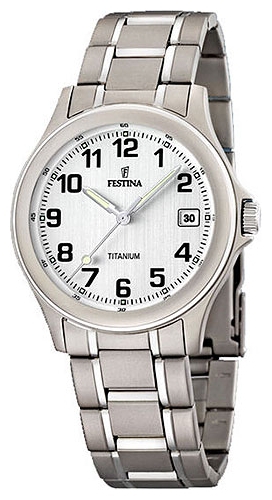 Festina F16458.1 - мужские наручные часы из коллекции Classic Festina F16458.1 - мужские наручные часы из коллекции ClassicFestina<br><br><br>Бренд: Festina<br>Модель: Festina F16458/1<br>Артикул: F16458.1<br>Вариант артикула: None<br>Коллекция: Classic<br>Подколлекция: None<br>Страна: Испания<br>Пол: мужские<br>Тип механизма: кварцевые<br>Механизм: None<br>Количество камней: None<br>Автоподзавод: None<br>Источник энергии: от батарейки<br>Срок службы элемента питания: None<br>Дисплей: стрелки<br>Цифры: арабские<br>Водозащита: WR 30<br>Противоударные: None<br>Материал корпуса: титан<br>Материал браслета: титан<br>Материал безеля: None<br>Стекло: минеральное<br>Антибликовое покрытие: None<br>Цвет корпуса: None<br>Цвет браслета: None<br>Цвет циферблата: None<br>Цвет безеля: None<br>Размеры: 37x7 мм<br>Диаметр: None<br>Диаметр корпуса: None<br>Толщина: None<br>Ширина ремешка: None<br>Вес: None<br>Спорт-функции: None<br>Подсветка: стрелок<br>Вставка: None<br>Отображение даты: число<br>Хронограф: None<br>Таймер: None<br>Термометр: None<br>Хронометр: None<br>GPS: None<br>Радиосинхронизация: None<br>Барометр: None<br>Скелетон: None<br>Дополнительная информация: None<br>Дополнительные функции: None