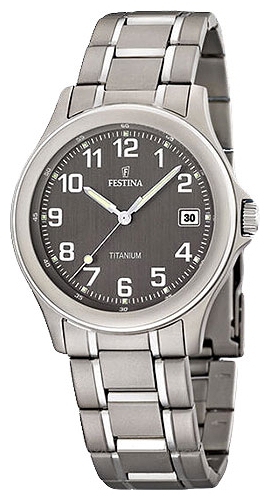 Festina F16458.2 - мужские наручные часы из коллекции Classic Festina F16458.2 - мужские наручные часы из коллекции ClassicFestina<br><br><br>Бренд: Festina<br>Модель: Festina F16458/2<br>Артикул: F16458.2<br>Вариант артикула: None<br>Коллекция: Classic<br>Подколлекция: None<br>Страна: Испания<br>Пол: мужские<br>Тип механизма: кварцевые<br>Механизм: None<br>Количество камней: None<br>Автоподзавод: None<br>Источник энергии: от батарейки<br>Срок службы элемента питания: None<br>Дисплей: стрелки<br>Цифры: арабские<br>Водозащита: WR 30<br>Противоударные: None<br>Материал корпуса: титан<br>Материал браслета: титан<br>Материал безеля: None<br>Стекло: минеральное<br>Антибликовое покрытие: None<br>Цвет корпуса: None<br>Цвет браслета: None<br>Цвет циферблата: None<br>Цвет безеля: None<br>Размеры: 37x7 мм<br>Диаметр: None<br>Диаметр корпуса: None<br>Толщина: None<br>Ширина ремешка: None<br>Вес: None<br>Спорт-функции: None<br>Подсветка: стрелок<br>Вставка: None<br>Отображение даты: число<br>Хронограф: None<br>Таймер: None<br>Термометр: None<br>Хронометр: None<br>GPS: None<br>Радиосинхронизация: None<br>Барометр: None<br>Скелетон: None<br>Дополнительная информация: None<br>Дополнительные функции: None