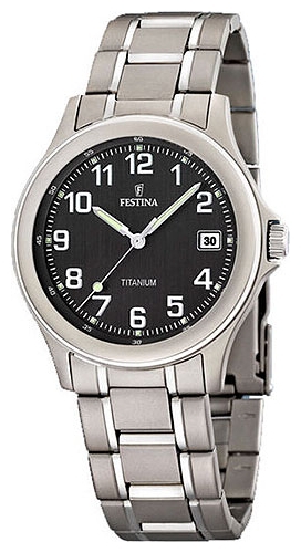 Festina F16458.3 - мужские наручные часы из коллекции Classic Festina F16458.3 - мужские наручные часы из коллекции ClassicFestina<br><br><br>Бренд: Festina<br>Модель: Festina F16458/3<br>Артикул: F16458.3<br>Вариант артикула: None<br>Коллекция: Classic<br>Подколлекция: None<br>Страна: Испания<br>Пол: мужские<br>Тип механизма: кварцевые<br>Механизм: None<br>Количество камней: None<br>Автоподзавод: None<br>Источник энергии: от батарейки<br>Срок службы элемента питания: None<br>Дисплей: стрелки<br>Цифры: арабские<br>Водозащита: WR 30<br>Противоударные: None<br>Материал корпуса: титан<br>Материал браслета: титан<br>Материал безеля: None<br>Стекло: минеральное<br>Антибликовое покрытие: None<br>Цвет корпуса: None<br>Цвет браслета: None<br>Цвет циферблата: None<br>Цвет безеля: None<br>Размеры: 37x7 мм<br>Диаметр: None<br>Диаметр корпуса: None<br>Толщина: None<br>Ширина ремешка: None<br>Вес: None<br>Спорт-функции: None<br>Подсветка: стрелок<br>Вставка: None<br>Отображение даты: число<br>Хронограф: None<br>Таймер: None<br>Термометр: None<br>Хронометр: None<br>GPS: None<br>Радиосинхронизация: None<br>Барометр: None<br>Скелетон: None<br>Дополнительная информация: None<br>Дополнительные функции: None
