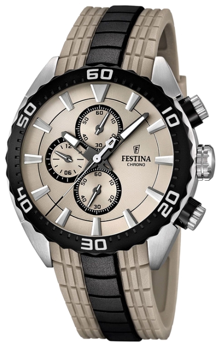 Festina F16664.2 - мужские наручные часы из коллекции Chronograph Festina F16664.2 - мужские наручные часы из коллекции ChronographFestina<br><br><br>Бренд: Festina<br>Модель: Festina F16664/2<br>Артикул: F16664.2<br>Вариант артикула: None<br>Коллекция: Chronograph<br>Подколлекция: None<br>Страна: Испания<br>Пол: мужские<br>Тип механизма: кварцевые<br>Механизм: None<br>Количество камней: None<br>Автоподзавод: None<br>Источник энергии: от батарейки<br>Срок службы элемента питания: None<br>Дисплей: стрелки<br>Цифры: отсутствуют<br>Водозащита: WR 100<br>Противоударные: None<br>Материал корпуса: нерж. сталь<br>Материал браслета: полиуретан<br>Материал безеля: None<br>Стекло: минеральное<br>Антибликовое покрытие: None<br>Цвет корпуса: None<br>Цвет браслета: None<br>Цвет циферблата: None<br>Цвет безеля: None<br>Размеры: 45.5x13.2 мм<br>Диаметр: None<br>Диаметр корпуса: None<br>Толщина: None<br>Ширина ремешка: None<br>Вес: 98 г<br>Спорт-функции: секундомер<br>Подсветка: стрелок<br>Вставка: None<br>Отображение даты: число<br>Хронограф: есть<br>Таймер: None<br>Термометр: None<br>Хронометр: None<br>GPS: None<br>Радиосинхронизация: None<br>Барометр: None<br>Скелетон: None<br>Дополнительная информация: None<br>Дополнительные функции: None