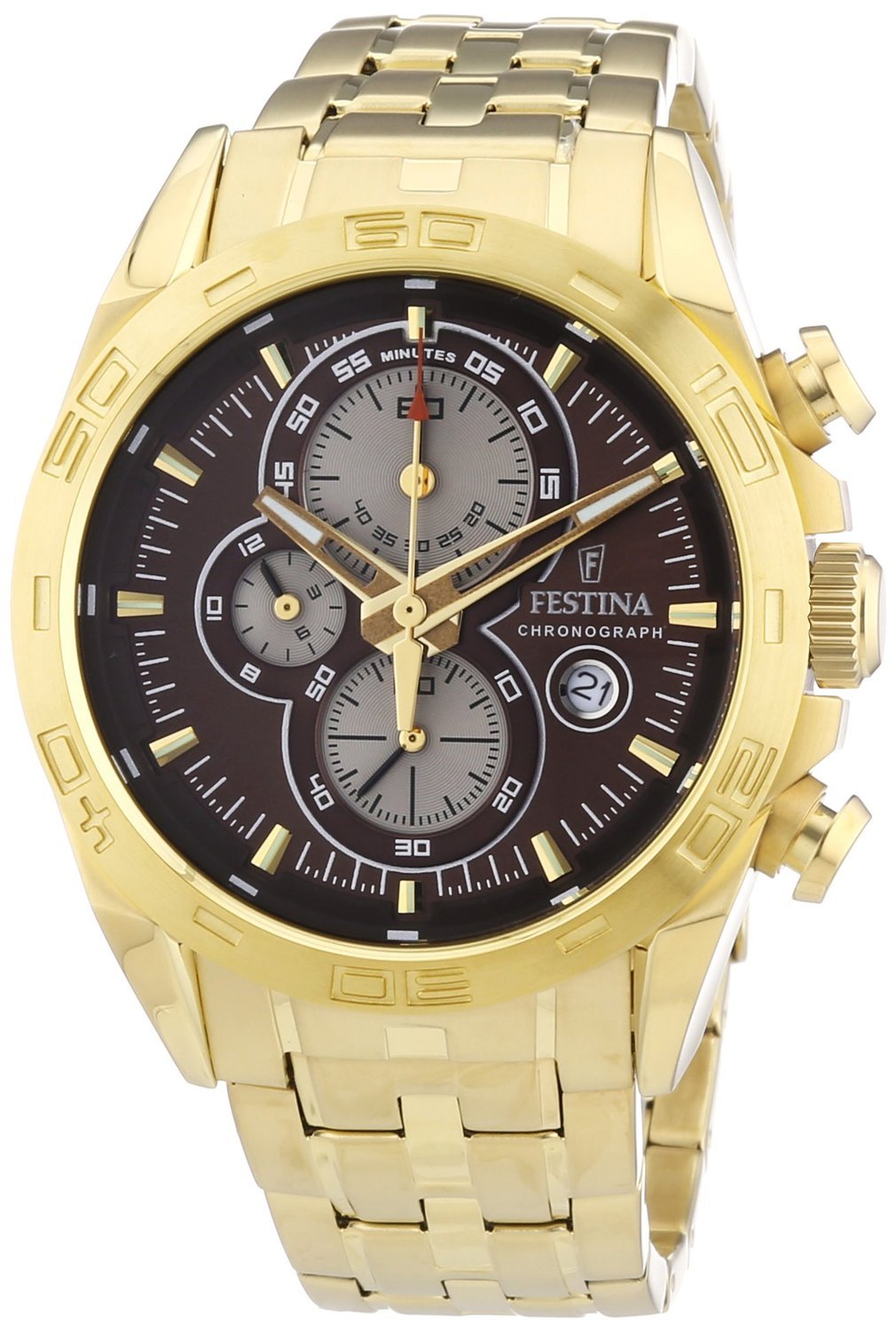 Festina F16656.4 - мужские наручные часы из коллекции Chronograph Festina F16656.4 - мужские наручные часы из коллекции ChronographFestina<br><br><br>Бренд: Festina<br>Модель: Festina F16656/4<br>Артикул: F16656.4<br>Вариант артикула: None<br>Коллекция: Chronograph<br>Подколлекция: None<br>Страна: Испания<br>Пол: мужские<br>Тип механизма: кварцевые<br>Механизм: Miyota<br>Количество камней: None<br>Автоподзавод: None<br>Источник энергии: от батарейки<br>Срок службы элемента питания: None<br>Дисплей: стрелки<br>Цифры: отсутствуют<br>Водозащита: WR 100<br>Противоударные: None<br>Материал корпуса: нерж. сталь, PVD покрытие: позолота (полное)<br>Материал браслета: нерж. сталь, PVD покрытие (полное): позолота<br>Материал безеля: None<br>Стекло: минеральное<br>Антибликовое покрытие: None<br>Цвет корпуса: None<br>Цвет браслета: None<br>Цвет циферблата: None<br>Цвет безеля: None<br>Размеры: 44.5x13 мм<br>Диаметр: None<br>Диаметр корпуса: None<br>Толщина: None<br>Ширина ремешка: None<br>Вес: None<br>Спорт-функции: секундомер<br>Подсветка: стрелок<br>Вставка: None<br>Отображение даты: число<br>Хронограф: есть<br>Таймер: None<br>Термометр: None<br>Хронометр: None<br>GPS: None<br>Радиосинхронизация: None<br>Барометр: None<br>Скелетон: None<br>Дополнительная информация: None<br>Дополнительные функции: None