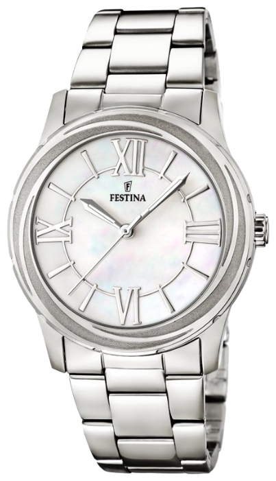 Festina F16722.1 - женские наручные часы из коллекции Mademoiselle Festina F16722.1 - женские наручные часы из коллекции MademoiselleFestina<br><br><br>Бренд: Festina<br>Модель: Festina F16722/1<br>Артикул: F16722.1<br>Вариант артикула: None<br>Коллекция: Mademoiselle<br>Подколлекция: None<br>Страна: Испания<br>Пол: женские<br>Тип механизма: кварцевые<br>Механизм: M2035<br>Количество камней: None<br>Автоподзавод: None<br>Источник энергии: от батарейки<br>Срок службы элемента питания: None<br>Дисплей: стрелки<br>Цифры: римские<br>Водозащита: WR 50<br>Противоударные: None<br>Материал корпуса: нерж. сталь<br>Материал браслета: нерж. сталь<br>Материал безеля: None<br>Стекло: минеральное<br>Антибликовое покрытие: None<br>Цвет корпуса: None<br>Цвет браслета: None<br>Цвет циферблата: None<br>Цвет безеля: None<br>Размеры: 36.2x9 мм<br>Диаметр: None<br>Диаметр корпуса: None<br>Толщина: None<br>Ширина ремешка: None<br>Вес: None<br>Спорт-функции: None<br>Подсветка: стрелок<br>Вставка: None<br>Отображение даты: None<br>Хронограф: None<br>Таймер: None<br>Термометр: None<br>Хронометр: None<br>GPS: None<br>Радиосинхронизация: None<br>Барометр: None<br>Скелетон: None<br>Дополнительная информация: None<br>Дополнительные функции: None