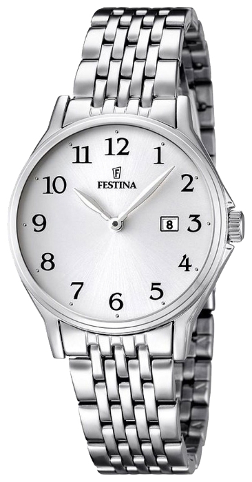 Festina F16748.1 - женские наручные часы из коллекции Classic Festina F16748.1 - женские наручные часы из коллекции ClassicFestina<br><br><br>Бренд: Festina<br>Модель: Festina F16748/1<br>Артикул: F16748.1<br>Вариант артикула: None<br>Коллекция: Classic<br>Подколлекция: None<br>Страна: Испания<br>Пол: женские<br>Тип механизма: кварцевые<br>Механизм: MGL15<br>Количество камней: None<br>Автоподзавод: None<br>Источник энергии: от батарейки<br>Срок службы элемента питания: None<br>Дисплей: стрелки<br>Цифры: арабские<br>Водозащита: WR 50<br>Противоударные: None<br>Материал корпуса: нерж. сталь<br>Материал браслета: нерж. сталь<br>Материал безеля: None<br>Стекло: минеральное<br>Антибликовое покрытие: None<br>Цвет корпуса: None<br>Цвет браслета: None<br>Цвет циферблата: None<br>Цвет безеля: None<br>Размеры: 30.8 мм<br>Диаметр: None<br>Диаметр корпуса: None<br>Толщина: None<br>Ширина ремешка: None<br>Вес: None<br>Спорт-функции: None<br>Подсветка: None<br>Вставка: None<br>Отображение даты: число<br>Хронограф: None<br>Таймер: None<br>Термометр: None<br>Хронометр: None<br>GPS: None<br>Радиосинхронизация: None<br>Барометр: None<br>Скелетон: None<br>Дополнительная информация: None<br>Дополнительные функции: None