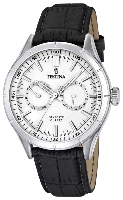 Festina F16781.1 - мужские наручные часы из коллекции Retro Festina F16781.1 - мужские наручные часы из коллекции RetroFestina<br><br><br>Бренд: Festina<br>Модель: Festina F16781/1<br>Артикул: F16781.1<br>Вариант артикула: None<br>Коллекция: Retro<br>Подколлекция: None<br>Страна: Испания<br>Пол: мужские<br>Тип механизма: кварцевые<br>Механизм: M6P25<br>Количество камней: None<br>Автоподзавод: None<br>Источник энергии: от батарейки<br>Срок службы элемента питания: None<br>Дисплей: стрелки<br>Цифры: отсутствуют<br>Водозащита: WR 50<br>Противоударные: None<br>Материал корпуса: нерж. сталь<br>Материал браслета: кожа<br>Материал безеля: None<br>Стекло: минеральное<br>Антибликовое покрытие: None<br>Цвет корпуса: None<br>Цвет браслета: None<br>Цвет циферблата: None<br>Цвет безеля: None<br>Размеры: 43.7 мм<br>Диаметр: None<br>Диаметр корпуса: None<br>Толщина: None<br>Ширина ремешка: None<br>Вес: None<br>Спорт-функции: None<br>Подсветка: стрелок<br>Вставка: None<br>Отображение даты: число, день недели<br>Хронограф: None<br>Таймер: None<br>Термометр: None<br>Хронометр: None<br>GPS: None<br>Радиосинхронизация: None<br>Барометр: None<br>Скелетон: None<br>Дополнительная информация: None<br>Дополнительные функции: None