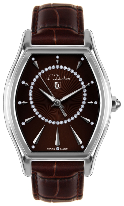 L Duchen D 401.12.38 - женские наручные часы L Duchen D 401.12.38 - женские наручные часыLDuchen<br><br><br>Бренд: L Duchen<br>Модель: L Duchen D401.12.38<br>Артикул: D 401.12.38<br>Вариант артикула: None<br>Коллекция: None<br>Подколлекция: None<br>Страна: Швейцария<br>Пол: женские<br>Тип механизма: кварцевые<br>Механизм: None<br>Количество камней: None<br>Автоподзавод: None<br>Источник энергии: от батарейки<br>Срок службы элемента питания: None<br>Дисплей: стрелки<br>Цифры: отсутствуют<br>Водозащита: WR 30<br>Противоударные: None<br>Материал корпуса: нерж. сталь<br>Материал браслета: кожа<br>Материал безеля: None<br>Стекло: сапфировое<br>Антибликовое покрытие: None<br>Цвет корпуса: None<br>Цвет браслета: None<br>Цвет циферблата: None<br>Цвет безеля: None<br>Размеры: None<br>Диаметр: None<br>Диаметр корпуса: None<br>Толщина: None<br>Ширина ремешка: None<br>Вес: None<br>Спорт-функции: None<br>Подсветка: стрелок<br>Вставка: None<br>Отображение даты: None<br>Хронограф: None<br>Таймер: None<br>Термометр: None<br>Хронометр: None<br>GPS: None<br>Радиосинхронизация: None<br>Барометр: None<br>Скелетон: None<br>Дополнительная информация: None<br>Дополнительные функции: None
