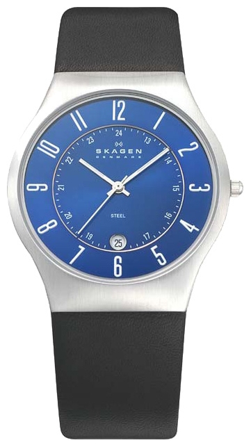 Skagen 233XXLSLN - мужские наручные часы из коллекции Leather Skagen 233XXLSLN - мужские наручные часы из коллекции LeatherSkagen<br><br><br>Бренд: Skagen<br>Модель: Skagen 233XXLSLN<br>Артикул: 233XXLSLN<br>Вариант артикула: None<br>Коллекция: Leather<br>Подколлекция: None<br>Страна: Дания<br>Пол: мужские<br>Тип механизма: кварцевые<br>Механизм: None<br>Количество камней: None<br>Автоподзавод: None<br>Источник энергии: от батарейки<br>Срок службы элемента питания: None<br>Дисплей: стрелки<br>Цифры: арабские<br>Водозащита: WR 30<br>Противоударные: None<br>Материал корпуса: нерж. сталь<br>Материал браслета: кожа<br>Материал безеля: None<br>Стекло: минеральное<br>Антибликовое покрытие: None<br>Цвет корпуса: None<br>Цвет браслета: None<br>Цвет циферблата: None<br>Цвет безеля: None<br>Размеры: 37x37x7.75 мм<br>Диаметр: None<br>Диаметр корпуса: None<br>Толщина: None<br>Ширина ремешка: None<br>Вес: None<br>Спорт-функции: None<br>Подсветка: None<br>Вставка: None<br>Отображение даты: число<br>Хронограф: None<br>Таймер: None<br>Термометр: None<br>Хронометр: None<br>GPS: None<br>Радиосинхронизация: None<br>Барометр: None<br>Скелетон: None<br>Дополнительная информация: None<br>Дополнительные функции: None