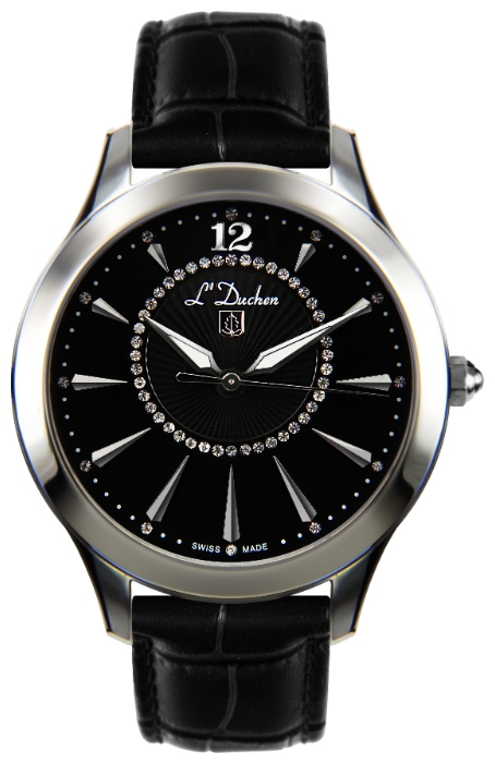 L Duchen D 271.11.31 - женские наручные часы L Duchen D 271.11.31 - женские наручные часыLDuchen<br><br><br>Бренд: L Duchen<br>Модель: L Duchen D271.11.31<br>Артикул: D 271.11.31<br>Вариант артикула: None<br>Коллекция: None<br>Подколлекция: None<br>Страна: Швейцария<br>Пол: женские<br>Тип механизма: кварцевые<br>Механизм: None<br>Количество камней: None<br>Автоподзавод: None<br>Источник энергии: от батарейки<br>Срок службы элемента питания: None<br>Дисплей: стрелки<br>Цифры: арабские<br>Водозащита: WR 30<br>Противоударные: None<br>Материал корпуса: нерж. сталь<br>Материал браслета: кожа<br>Материал безеля: None<br>Стекло: сапфировое<br>Антибликовое покрытие: None<br>Цвет корпуса: None<br>Цвет браслета: None<br>Цвет циферблата: None<br>Цвет безеля: None<br>Размеры: None<br>Диаметр: None<br>Диаметр корпуса: None<br>Толщина: None<br>Ширина ремешка: None<br>Вес: None<br>Спорт-функции: None<br>Подсветка: стрелок<br>Вставка: None<br>Отображение даты: None<br>Хронограф: None<br>Таймер: None<br>Термометр: None<br>Хронометр: None<br>GPS: None<br>Радиосинхронизация: None<br>Барометр: None<br>Скелетон: None<br>Дополнительная информация: None<br>Дополнительные функции: None