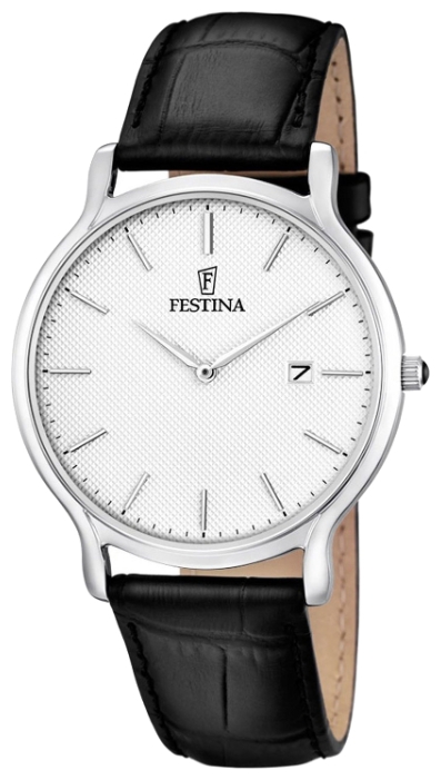 Festina F6828.1 - мужские наручные часы из коллекции Correa Clasico Festina F6828.1 - мужские наручные часы из коллекции Correa ClasicoFestina<br><br><br>Бренд: Festina<br>Модель: Festina F6828/1<br>Артикул: F6828.1<br>Вариант артикула: None<br>Коллекция: Correa Clasico<br>Подколлекция: None<br>Страна: Испания<br>Пол: мужские<br>Тип механизма: кварцевые<br>Механизм: M9U15<br>Количество камней: None<br>Автоподзавод: None<br>Источник энергии: от батарейки<br>Срок службы элемента питания: None<br>Дисплей: стрелки<br>Цифры: отсутствуют<br>Водозащита: WR 30<br>Противоударные: None<br>Материал корпуса: нерж. сталь<br>Материал браслета: кожа<br>Материал безеля: None<br>Стекло: минеральное<br>Антибликовое покрытие: None<br>Цвет корпуса: None<br>Цвет браслета: None<br>Цвет циферблата: None<br>Цвет безеля: None<br>Размеры: 40x6 мм<br>Диаметр: None<br>Диаметр корпуса: None<br>Толщина: None<br>Ширина ремешка: None<br>Вес: None<br>Спорт-функции: None<br>Подсветка: None<br>Вставка: None<br>Отображение даты: число<br>Хронограф: None<br>Таймер: None<br>Термометр: None<br>Хронометр: None<br>GPS: None<br>Радиосинхронизация: None<br>Барометр: None<br>Скелетон: None<br>Дополнительная информация: None<br>Дополнительные функции: None