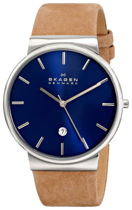 Skagen SKW6103 - мужские наручные часы из коллекции Leather Skagen SKW6103 - мужские наручные часы из коллекции LeatherSkagen<br><br><br>Бренд: Skagen<br>Модель: Skagen SKW6103<br>Артикул: SKW6103<br>Вариант артикула: None<br>Коллекция: Leather<br>Подколлекция: None<br>Страна: Дания<br>Пол: мужские<br>Тип механизма: кварцевые<br>Механизм: None<br>Количество камней: None<br>Автоподзавод: None<br>Источник энергии: от батарейки<br>Срок службы элемента питания: None<br>Дисплей: стрелки<br>Цифры: отсутствуют<br>Водозащита: WR 30<br>Противоударные: None<br>Материал корпуса: нерж. сталь<br>Материал браслета: кожа (не указан)<br>Материал безеля: None<br>Стекло: минеральное<br>Антибликовое покрытие: None<br>Цвет корпуса: None<br>Цвет браслета: None<br>Цвет циферблата: None<br>Цвет безеля: None<br>Размеры: 40x8 мм<br>Диаметр: None<br>Диаметр корпуса: None<br>Толщина: None<br>Ширина ремешка: None<br>Вес: None<br>Спорт-функции: None<br>Подсветка: None<br>Вставка: None<br>Отображение даты: число<br>Хронограф: None<br>Таймер: None<br>Термометр: None<br>Хронометр: None<br>GPS: None<br>Радиосинхронизация: None<br>Барометр: None<br>Скелетон: None<br>Дополнительная информация: None<br>Дополнительные функции: None