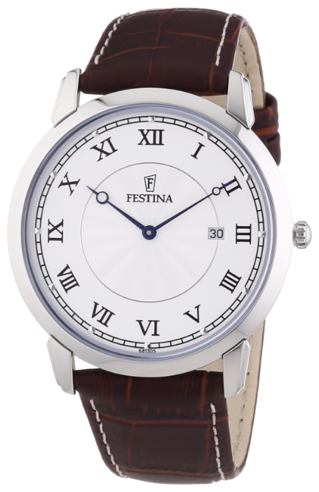 Festina F6813.5 - мужские наручные часы из коллекции Correa Clasico Festina F6813.5 - мужские наручные часы из коллекции Correa ClasicoFestina<br><br><br>Бренд: Festina<br>Модель: Festina F6813/5<br>Артикул: F6813.5<br>Вариант артикула: None<br>Коллекция: Correa Clasico<br>Подколлекция: None<br>Страна: Испания<br>Пол: мужские<br>Тип механизма: кварцевые<br>Механизм: None<br>Количество камней: None<br>Автоподзавод: None<br>Источник энергии: от батарейки<br>Срок службы элемента питания: None<br>Дисплей: стрелки<br>Цифры: римские<br>Водозащита: WR 30<br>Противоударные: None<br>Материал корпуса: нерж. сталь<br>Материал браслета: кожа<br>Материал безеля: None<br>Стекло: минеральное<br>Антибликовое покрытие: None<br>Цвет корпуса: None<br>Цвет браслета: None<br>Цвет циферблата: None<br>Цвет безеля: None<br>Размеры: None<br>Диаметр: None<br>Диаметр корпуса: None<br>Толщина: None<br>Ширина ремешка: None<br>Вес: None<br>Спорт-функции: None<br>Подсветка: None<br>Вставка: None<br>Отображение даты: число<br>Хронограф: None<br>Таймер: None<br>Термометр: None<br>Хронометр: None<br>GPS: None<br>Радиосинхронизация: None<br>Барометр: None<br>Скелетон: None<br>Дополнительная информация: None<br>Дополнительные функции: None