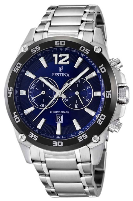 Festina F16680.2 - мужские наручные часы из коллекции Crono Acero Sin Alarma Festina F16680.2 - мужские наручные часы из коллекции Crono Acero Sin AlarmaFestina<br><br><br>Бренд: Festina<br>Модель: Festina F16680/2<br>Артикул: F16680.2<br>Вариант артикула: None<br>Коллекция: Crono Acero Sin Alarma<br>Подколлекция: None<br>Страна: Испания<br>Пол: мужские<br>Тип механизма: кварцевые<br>Механизм: Miyota 0S21<br>Количество камней: None<br>Автоподзавод: None<br>Источник энергии: от батарейки<br>Срок службы элемента питания: None<br>Дисплей: стрелки<br>Цифры: арабские<br>Водозащита: WR 100<br>Противоударные: None<br>Материал корпуса: нерж. сталь, PVD покрытие (частичное)<br>Материал браслета: нерж. сталь<br>Материал безеля: None<br>Стекло: минеральное<br>Антибликовое покрытие: None<br>Цвет корпуса: None<br>Цвет браслета: None<br>Цвет циферблата: None<br>Цвет безеля: None<br>Размеры: 48x14 мм<br>Диаметр: None<br>Диаметр корпуса: None<br>Толщина: None<br>Ширина ремешка: None<br>Вес: 185 г<br>Спорт-функции: секундомер<br>Подсветка: стрелок<br>Вставка: None<br>Отображение даты: число<br>Хронограф: есть<br>Таймер: None<br>Термометр: None<br>Хронометр: None<br>GPS: None<br>Радиосинхронизация: None<br>Барометр: None<br>Скелетон: None<br>Дополнительная информация: None<br>Дополнительные функции: None
