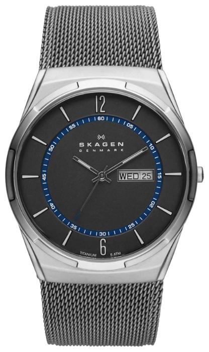Skagen SKW6078 - мужские наручные часы из коллекции Mesh Skagen SKW6078 - мужские наручные часы из коллекции MeshSkagen<br><br><br>Бренд: Skagen<br>Модель: Skagen SKW6078<br>Артикул: SKW6078<br>Вариант артикула: None<br>Коллекция: Mesh<br>Подколлекция: None<br>Страна: Дания<br>Пол: мужские<br>Тип механизма: кварцевые<br>Механизм: None<br>Количество камней: None<br>Автоподзавод: None<br>Источник энергии: от батарейки<br>Срок службы элемента питания: None<br>Дисплей: стрелки<br>Цифры: арабские<br>Водозащита: WR 50<br>Противоударные: None<br>Материал корпуса: титан<br>Материал браслета: нерж. сталь, полное дополнительное покрытие<br>Материал безеля: None<br>Стекло: минеральное<br>Антибликовое покрытие: None<br>Цвет корпуса: None<br>Цвет браслета: None<br>Цвет циферблата: None<br>Цвет безеля: None<br>Размеры: 40x7.7 мм<br>Диаметр: None<br>Диаметр корпуса: None<br>Толщина: None<br>Ширина ремешка: None<br>Вес: None<br>Спорт-функции: None<br>Подсветка: None<br>Вставка: None<br>Отображение даты: число, день недели<br>Хронограф: None<br>Таймер: None<br>Термометр: None<br>Хронометр: None<br>GPS: None<br>Радиосинхронизация: None<br>Барометр: None<br>Скелетон: None<br>Дополнительная информация: None<br>Дополнительные функции: None