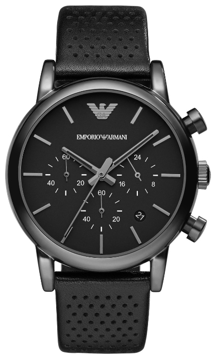 Emporio Armani AR1737 - мужские наручные часы из коллекции Classic Emporio Armani AR1737 - мужские наручные часы из коллекции ClassicEmporio Armani<br><br><br>Бренд: Emporio Armani<br>Модель: Emporio Armani AR1737<br>Артикул: AR1737<br>Вариант артикула: None<br>Коллекция: Classic<br>Подколлекция: None<br>Страна: Италия<br>Пол: мужские<br>Тип механизма: кварцевые<br>Механизм: None<br>Количество камней: None<br>Автоподзавод: None<br>Источник энергии: от батарейки<br>Срок службы элемента питания: None<br>Дисплей: стрелки<br>Цифры: отсутствуют<br>Водозащита: WR 50<br>Противоударные: None<br>Материал корпуса: нерж. сталь, полное покрытие корпуса<br>Материал браслета: кожа<br>Материал безеля: None<br>Стекло: минеральное<br>Антибликовое покрытие: None<br>Цвет корпуса: None<br>Цвет браслета: None<br>Цвет циферблата: None<br>Цвет безеля: None<br>Размеры: 41x12 мм<br>Диаметр: None<br>Диаметр корпуса: None<br>Толщина: None<br>Ширина ремешка: None<br>Вес: None<br>Спорт-функции: секундомер<br>Подсветка: None<br>Вставка: None<br>Отображение даты: число<br>Хронограф: есть<br>Таймер: None<br>Термометр: None<br>Хронометр: None<br>GPS: None<br>Радиосинхронизация: None<br>Барометр: None<br>Скелетон: None<br>Дополнительная информация: None<br>Дополнительные функции: None