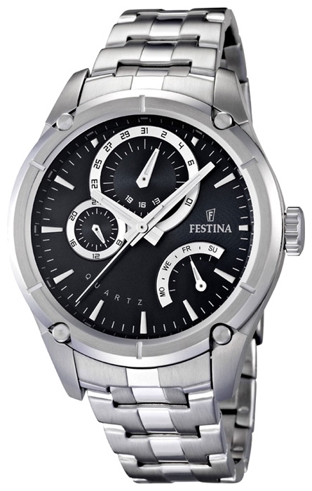 Festina F16669.3 - мужские наручные часы из коллекции Retro Festina F16669.3 - мужские наручные часы из коллекции RetroFestina<br><br><br>Бренд: Festina<br>Модель: Festina F16669/3<br>Артикул: F16669.3<br>Вариант артикула: None<br>Коллекция: Retro<br>Подколлекция: None<br>Страна: Испания<br>Пол: мужские<br>Тип механизма: кварцевые<br>Механизм: Miyota<br>Количество камней: None<br>Автоподзавод: None<br>Источник энергии: от батарейки<br>Срок службы элемента питания: None<br>Дисплей: стрелки<br>Цифры: отсутствуют<br>Водозащита: WR 50<br>Противоударные: None<br>Материал корпуса: нерж. сталь<br>Материал браслета: нерж. сталь<br>Материал безеля: None<br>Стекло: минеральное<br>Антибликовое покрытие: None<br>Цвет корпуса: None<br>Цвет браслета: None<br>Цвет циферблата: None<br>Цвет безеля: None<br>Размеры: 44x12 мм<br>Диаметр: None<br>Диаметр корпуса: None<br>Толщина: None<br>Ширина ремешка: None<br>Вес: None<br>Спорт-функции: None<br>Подсветка: стрелок<br>Вставка: None<br>Отображение даты: число, день недели<br>Хронограф: None<br>Таймер: None<br>Термометр: None<br>Хронометр: None<br>GPS: None<br>Радиосинхронизация: None<br>Барометр: None<br>Скелетон: None<br>Дополнительная информация: срок службы батарейки 3 года<br>Дополнительные функции: None