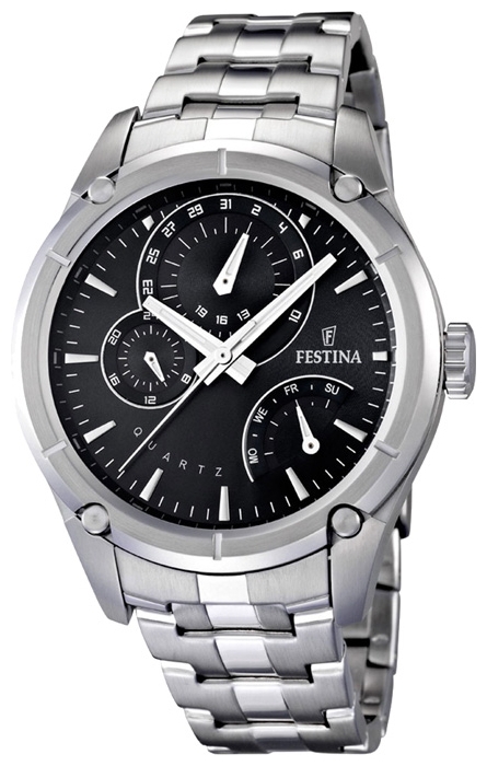 Festina F16669.6 - мужские наручные часы из коллекции Retro Festina F16669.6 - мужские наручные часы из коллекции RetroFestina<br><br><br>Бренд: Festina<br>Модель: Festina F16669/6<br>Артикул: F16669.6<br>Вариант артикула: None<br>Коллекция: Retro<br>Подколлекция: None<br>Страна: Испания<br>Пол: мужские<br>Тип механизма: кварцевые<br>Механизм: Miyota<br>Количество камней: None<br>Автоподзавод: None<br>Источник энергии: от батарейки<br>Срок службы элемента питания: None<br>Дисплей: стрелки<br>Цифры: отсутствуют<br>Водозащита: WR 50<br>Противоударные: None<br>Материал корпуса: нерж. сталь<br>Материал браслета: нерж. сталь<br>Материал безеля: None<br>Стекло: минеральное<br>Антибликовое покрытие: None<br>Цвет корпуса: None<br>Цвет браслета: None<br>Цвет циферблата: None<br>Цвет безеля: None<br>Размеры: 44x12 мм<br>Диаметр: None<br>Диаметр корпуса: None<br>Толщина: None<br>Ширина ремешка: None<br>Вес: None<br>Спорт-функции: None<br>Подсветка: стрелок<br>Вставка: None<br>Отображение даты: число, день недели<br>Хронограф: None<br>Таймер: None<br>Термометр: None<br>Хронометр: None<br>GPS: None<br>Радиосинхронизация: None<br>Барометр: None<br>Скелетон: None<br>Дополнительная информация: срок службы батарейки 3 года<br>Дополнительные функции: None