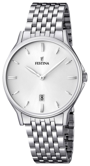Festina F16744.2 - мужские наручные часы из коллекции Classic Festina F16744.2 - мужские наручные часы из коллекции ClassicFestina<br><br><br>Бренд: Festina<br>Модель: Festina F16744/2<br>Артикул: F16744.2<br>Вариант артикула: None<br>Коллекция: Classic<br>Подколлекция: None<br>Страна: Испания<br>Пол: мужские<br>Тип механизма: кварцевые<br>Механизм: MGM15<br>Количество камней: None<br>Автоподзавод: None<br>Источник энергии: от батарейки<br>Срок службы элемента питания: None<br>Дисплей: стрелки<br>Цифры: отсутствуют<br>Водозащита: WR 50<br>Противоударные: None<br>Материал корпуса: нерж. сталь<br>Материал браслета: нерж. сталь<br>Материал безеля: None<br>Стекло: минеральное<br>Антибликовое покрытие: None<br>Цвет корпуса: None<br>Цвет браслета: None<br>Цвет циферблата: None<br>Цвет безеля: None<br>Размеры: 39.2 мм<br>Диаметр: None<br>Диаметр корпуса: None<br>Толщина: None<br>Ширина ремешка: None<br>Вес: None<br>Спорт-функции: None<br>Подсветка: None<br>Вставка: None<br>Отображение даты: число<br>Хронограф: None<br>Таймер: None<br>Термометр: None<br>Хронометр: None<br>GPS: None<br>Радиосинхронизация: None<br>Барометр: None<br>Скелетон: None<br>Дополнительная информация: None<br>Дополнительные функции: None