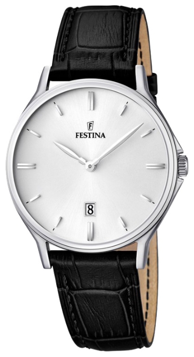 Festina F16745.2 - мужские наручные часы из коллекции Classic Festina F16745.2 - мужские наручные часы из коллекции ClassicFestina<br><br><br>Бренд: Festina<br>Модель: Festina F16745/2<br>Артикул: F16745.2<br>Вариант артикула: None<br>Коллекция: Classic<br>Подколлекция: None<br>Страна: Испания<br>Пол: мужские<br>Тип механизма: кварцевые<br>Механизм: MGL15<br>Количество камней: None<br>Автоподзавод: None<br>Источник энергии: от батарейки<br>Срок службы элемента питания: None<br>Дисплей: стрелки<br>Цифры: отсутствуют<br>Водозащита: WR 50<br>Противоударные: None<br>Материал корпуса: нерж. сталь<br>Материал браслета: кожа<br>Материал безеля: None<br>Стекло: минеральное<br>Антибликовое покрытие: None<br>Цвет корпуса: None<br>Цвет браслета: None<br>Цвет циферблата: None<br>Цвет безеля: None<br>Размеры: 39.2 мм<br>Диаметр: None<br>Диаметр корпуса: None<br>Толщина: None<br>Ширина ремешка: None<br>Вес: None<br>Спорт-функции: None<br>Подсветка: None<br>Вставка: None<br>Отображение даты: число<br>Хронограф: None<br>Таймер: None<br>Термометр: None<br>Хронометр: None<br>GPS: None<br>Радиосинхронизация: None<br>Барометр: None<br>Скелетон: None<br>Дополнительная информация: None<br>Дополнительные функции: None