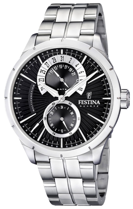 Festina F16632.3 - мужские наручные часы из коллекции Retro Festina F16632.3 - мужские наручные часы из коллекции RetroFestina<br><br><br>Бренд: Festina<br>Модель: Festina F16632/3<br>Артикул: F16632.3<br>Вариант артикула: None<br>Коллекция: Retro<br>Подколлекция: None<br>Страна: Испания<br>Пол: мужские<br>Тип механизма: кварцевые<br>Механизм: M6P73<br>Количество камней: None<br>Автоподзавод: None<br>Источник энергии: от батарейки<br>Срок службы элемента питания: None<br>Дисплей: стрелки<br>Цифры: отсутствуют<br>Водозащита: WR 50<br>Противоударные: None<br>Материал корпуса: нерж. сталь<br>Материал браслета: нерж. сталь<br>Материал безеля: None<br>Стекло: минеральное<br>Антибликовое покрытие: None<br>Цвет корпуса: None<br>Цвет браслета: None<br>Цвет циферблата: None<br>Цвет безеля: None<br>Размеры: 46x46x12 мм<br>Диаметр: None<br>Диаметр корпуса: None<br>Толщина: None<br>Ширина ремешка: None<br>Вес: None<br>Спорт-функции: None<br>Подсветка: стрелок<br>Вставка: None<br>Отображение даты: число<br>Хронограф: None<br>Таймер: None<br>Термометр: None<br>Хронометр: None<br>GPS: None<br>Радиосинхронизация: None<br>Барометр: None<br>Скелетон: None<br>Дополнительная информация: None<br>Дополнительные функции: None