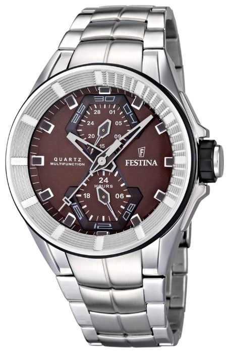 Festina F16652.2 - мужские наручные часы из коллекции Sport Festina F16652.2 - мужские наручные часы из коллекции SportFestina<br><br><br>Бренд: Festina<br>Модель: Festina F16652/2<br>Артикул: F16652.2<br>Вариант артикула: None<br>Коллекция: Sport<br>Подколлекция: None<br>Страна: Испания<br>Пол: мужские<br>Тип механизма: кварцевые<br>Механизм: None<br>Количество камней: None<br>Автоподзавод: None<br>Источник энергии: от батарейки<br>Срок службы элемента питания: None<br>Дисплей: стрелки<br>Цифры: отсутствуют<br>Водозащита: WR 100<br>Противоударные: None<br>Материал корпуса: нерж. сталь<br>Материал браслета: нерж. сталь<br>Материал безеля: None<br>Стекло: минеральное<br>Антибликовое покрытие: None<br>Цвет корпуса: None<br>Цвет браслета: None<br>Цвет циферблата: None<br>Цвет безеля: None<br>Размеры: 44x44x12 мм<br>Диаметр: None<br>Диаметр корпуса: None<br>Толщина: None<br>Ширина ремешка: None<br>Вес: None<br>Спорт-функции: None<br>Подсветка: None<br>Вставка: None<br>Отображение даты: число<br>Хронограф: None<br>Таймер: None<br>Термометр: None<br>Хронометр: None<br>GPS: None<br>Радиосинхронизация: None<br>Барометр: None<br>Скелетон: None<br>Дополнительная информация: None<br>Дополнительные функции: None