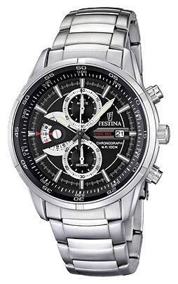 Festina F6823.3 - мужские наручные часы из коллекции Chronograph Festina F6823.3 - мужские наручные часы из коллекции ChronographFestina<br><br><br>Бренд: Festina<br>Модель: Festina F6823/3<br>Артикул: F6823.3<br>Вариант артикула: None<br>Коллекция: Chronograph<br>Подколлекция: None<br>Страна: Испания<br>Пол: мужские<br>Тип механизма: кварцевые<br>Механизм: M0S98<br>Количество камней: None<br>Автоподзавод: None<br>Источник энергии: от батарейки<br>Срок службы элемента питания: None<br>Дисплей: стрелки<br>Цифры: отсутствуют<br>Водозащита: None<br>Противоударные: None<br>Материал корпуса: нерж. сталь<br>Материал браслета: нерж. сталь<br>Материал безеля: None<br>Стекло: минеральное<br>Антибликовое покрытие: None<br>Цвет корпуса: None<br>Цвет браслета: None<br>Цвет циферблата: None<br>Цвет безеля: None<br>Размеры: None<br>Диаметр: None<br>Диаметр корпуса: None<br>Толщина: None<br>Ширина ремешка: None<br>Вес: None<br>Спорт-функции: секундомер<br>Подсветка: стрелок<br>Вставка: None<br>Отображение даты: число<br>Хронограф: есть<br>Таймер: None<br>Термометр: None<br>Хронометр: None<br>GPS: None<br>Радиосинхронизация: None<br>Барометр: None<br>Скелетон: None<br>Дополнительная информация: None<br>Дополнительные функции: None