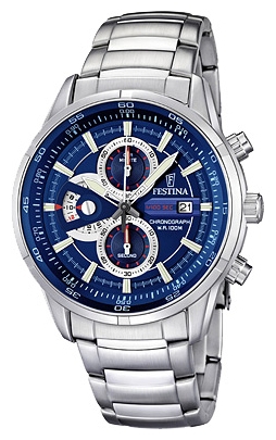Festina F6823.2 - мужские наручные часы из коллекции Chronograph Festina F6823.2 - мужские наручные часы из коллекции ChronographFestina<br><br><br>Бренд: Festina<br>Модель: Festina F6823/2<br>Артикул: F6823.2<br>Вариант артикула: None<br>Коллекция: Chronograph<br>Подколлекция: None<br>Страна: Испания<br>Пол: мужские<br>Тип механизма: кварцевые<br>Механизм: M0S98<br>Количество камней: None<br>Автоподзавод: None<br>Источник энергии: от батарейки<br>Срок службы элемента питания: None<br>Дисплей: стрелки<br>Цифры: отсутствуют<br>Водозащита: None<br>Противоударные: None<br>Материал корпуса: нерж. сталь<br>Материал браслета: нерж. сталь<br>Материал безеля: None<br>Стекло: минеральное<br>Антибликовое покрытие: None<br>Цвет корпуса: None<br>Цвет браслета: None<br>Цвет циферблата: None<br>Цвет безеля: None<br>Размеры: None<br>Диаметр: None<br>Диаметр корпуса: None<br>Толщина: None<br>Ширина ремешка: None<br>Вес: None<br>Спорт-функции: секундомер<br>Подсветка: стрелок<br>Вставка: None<br>Отображение даты: число<br>Хронограф: есть<br>Таймер: None<br>Термометр: None<br>Хронометр: None<br>GPS: None<br>Радиосинхронизация: None<br>Барометр: None<br>Скелетон: None<br>Дополнительная информация: None<br>Дополнительные функции: None