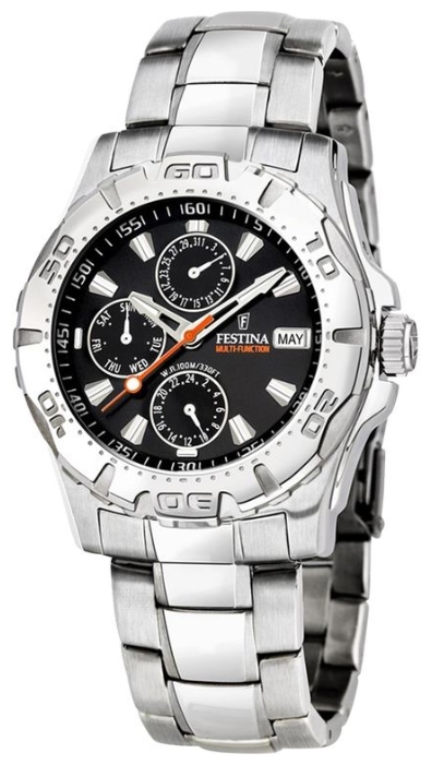 Festina F16242.9 - мужские наручные часы из коллекции Multifunction Festina F16242.9 - мужские наручные часы из коллекции MultifunctionFestina<br><br><br>Бренд: Festina<br>Модель: Festina F16242/9<br>Артикул: F16242.9<br>Вариант артикула: None<br>Коллекция: Multifunction<br>Подколлекция: None<br>Страна: Испания<br>Пол: мужские<br>Тип механизма: кварцевые<br>Механизм: M6P89<br>Количество камней: None<br>Автоподзавод: None<br>Источник энергии: от батарейки<br>Срок службы элемента питания: None<br>Дисплей: стрелки<br>Цифры: отсутствуют<br>Водозащита: WR 100<br>Противоударные: None<br>Материал корпуса: нерж. сталь<br>Материал браслета: нерж. сталь<br>Материал безеля: None<br>Стекло: минеральное<br>Антибликовое покрытие: None<br>Цвет корпуса: None<br>Цвет браслета: None<br>Цвет циферблата: None<br>Цвет безеля: None<br>Размеры: 41x14 мм<br>Диаметр: None<br>Диаметр корпуса: None<br>Толщина: None<br>Ширина ремешка: None<br>Вес: None<br>Спорт-функции: None<br>Подсветка: стрелок<br>Вставка: None<br>Отображение даты: число, месяц, день недели<br>Хронограф: None<br>Таймер: None<br>Термометр: None<br>Хронометр: None<br>GPS: None<br>Радиосинхронизация: None<br>Барометр: None<br>Скелетон: None<br>Дополнительная информация: None<br>Дополнительные функции: None