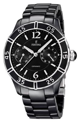 Festina F16622.2 - женские наручные часы из коллекции Ceramic Festina F16622.2 - женские наручные часы из коллекции CeramicFestina<br><br><br>Бренд: Festina<br>Модель: Festina F16622/2<br>Артикул: F16622.2<br>Вариант артикула: None<br>Коллекция: Ceramic<br>Подколлекция: None<br>Страна: Испания<br>Пол: женские<br>Тип механизма: кварцевые<br>Механизм: None<br>Количество камней: None<br>Автоподзавод: None<br>Источник энергии: от батарейки<br>Срок службы элемента питания: None<br>Дисплей: стрелки<br>Цифры: арабские<br>Водозащита: WR 50<br>Противоударные: None<br>Материал корпуса: нерж. сталь + керамика<br>Материал браслета: керамика<br>Материал безеля: None<br>Стекло: минеральное<br>Антибликовое покрытие: None<br>Цвет корпуса: None<br>Цвет браслета: None<br>Цвет циферблата: None<br>Цвет безеля: None<br>Размеры: 38 мм<br>Диаметр: None<br>Диаметр корпуса: None<br>Толщина: None<br>Ширина ремешка: None<br>Вес: None<br>Спорт-функции: None<br>Подсветка: стрелок<br>Вставка: None<br>Отображение даты: число, день недели<br>Хронограф: None<br>Таймер: None<br>Термометр: None<br>Хронометр: None<br>GPS: None<br>Радиосинхронизация: None<br>Барометр: None<br>Скелетон: None<br>Дополнительная информация: None<br>Дополнительные функции: None