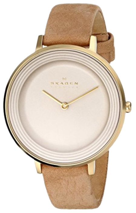 Skagen SKW2215 - женские наручные часы из коллекции Leather Skagen SKW2215 - женские наручные часы из коллекции LeatherSkagen<br><br><br>Бренд: Skagen<br>Модель: Skagen SKW2215<br>Артикул: SKW2215<br>Вариант артикула: None<br>Коллекция: Leather<br>Подколлекция: None<br>Страна: Дания<br>Пол: женские<br>Тип механизма: кварцевые<br>Механизм: None<br>Количество камней: None<br>Автоподзавод: None<br>Источник энергии: от батарейки<br>Срок службы элемента питания: None<br>Дисплей: стрелки<br>Цифры: отсутствуют<br>Водозащита: WR 30<br>Противоударные: None<br>Материал корпуса: нерж. сталь, PVD покрытие: позолота (полное)<br>Материал браслета: кожа (не указан)<br>Материал безеля: None<br>Стекло: минеральное<br>Антибликовое покрытие: None<br>Цвет корпуса: None<br>Цвет браслета: None<br>Цвет циферблата: None<br>Цвет безеля: None<br>Размеры: 36.5 мм<br>Диаметр: None<br>Диаметр корпуса: None<br>Толщина: None<br>Ширина ремешка: None<br>Вес: None<br>Спорт-функции: None<br>Подсветка: None<br>Вставка: None<br>Отображение даты: None<br>Хронограф: None<br>Таймер: None<br>Термометр: None<br>Хронометр: None<br>GPS: None<br>Радиосинхронизация: None<br>Барометр: None<br>Скелетон: None<br>Дополнительная информация: None<br>Дополнительные функции: None