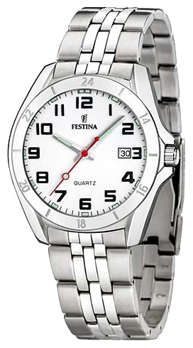 Festina F16278.7 - мужские наручные часы из коллекции Sport Festina F16278.7 - мужские наручные часы из коллекции SportFestina<br><br><br>Бренд: Festina<br>Модель: Festina F16278/7<br>Артикул: F16278.7<br>Вариант артикула: None<br>Коллекция: Sport<br>Подколлекция: None<br>Страна: Испания<br>Пол: мужские<br>Тип механизма: кварцевые<br>Механизм: MGM10<br>Количество камней: None<br>Автоподзавод: None<br>Источник энергии: от батарейки<br>Срок службы элемента питания: None<br>Дисплей: стрелки<br>Цифры: арабские<br>Водозащита: WR 100<br>Противоударные: None<br>Материал корпуса: нерж. сталь<br>Материал браслета: нерж. сталь<br>Материал безеля: None<br>Стекло: минеральное<br>Антибликовое покрытие: None<br>Цвет корпуса: None<br>Цвет браслета: None<br>Цвет циферблата: None<br>Цвет безеля: None<br>Размеры: 38 мм<br>Диаметр: None<br>Диаметр корпуса: None<br>Толщина: None<br>Ширина ремешка: None<br>Вес: None<br>Спорт-функции: None<br>Подсветка: стрелок<br>Вставка: None<br>Отображение даты: число<br>Хронограф: None<br>Таймер: None<br>Термометр: None<br>Хронометр: None<br>GPS: None<br>Радиосинхронизация: None<br>Барометр: None<br>Скелетон: None<br>Дополнительная информация: дополнительная шкала от 13 до 24 часов<br>Дополнительные функции: None