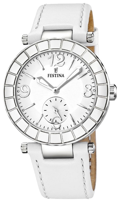 Festina F16619.1 - женские наручные часы из коллекции Classic Festina F16619.1 - женские наручные часы из коллекции ClassicFestina<br><br><br>Бренд: Festina<br>Модель: Festina F16619/1<br>Артикул: F16619.1<br>Вариант артикула: None<br>Коллекция: Classic<br>Подколлекция: None<br>Страна: Испания<br>Пол: женские<br>Тип механизма: кварцевые<br>Механизм: M1L45<br>Количество камней: None<br>Автоподзавод: None<br>Источник энергии: от батарейки<br>Срок службы элемента питания: None<br>Дисплей: стрелки<br>Цифры: арабские<br>Водозащита: WR 50<br>Противоударные: None<br>Материал корпуса: нерж. сталь<br>Материал браслета: кожа<br>Материал безеля: None<br>Стекло: минеральное<br>Антибликовое покрытие: None<br>Цвет корпуса: None<br>Цвет браслета: None<br>Цвет циферблата: None<br>Цвет безеля: None<br>Размеры: 38 мм<br>Диаметр: None<br>Диаметр корпуса: None<br>Толщина: None<br>Ширина ремешка: None<br>Вес: None<br>Спорт-функции: None<br>Подсветка: стрелок<br>Вставка: None<br>Отображение даты: None<br>Хронограф: None<br>Таймер: None<br>Термометр: None<br>Хронометр: None<br>GPS: None<br>Радиосинхронизация: None<br>Барометр: None<br>Скелетон: None<br>Дополнительная информация: None<br>Дополнительные функции: None