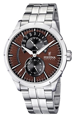 Festina F16632.6 - мужские наручные часы из коллекции Retro Festina F16632.6 - мужские наручные часы из коллекции RetroFestina<br><br><br>Бренд: Festina<br>Модель: Festina F16632/6<br>Артикул: F16632.6<br>Вариант артикула: None<br>Коллекция: Retro<br>Подколлекция: None<br>Страна: Испания<br>Пол: мужские<br>Тип механизма: кварцевые<br>Механизм: Miyota 6P73<br>Количество камней: None<br>Автоподзавод: None<br>Источник энергии: от батарейки<br>Срок службы элемента питания: None<br>Дисплей: стрелки<br>Цифры: отсутствуют<br>Водозащита: WR 50<br>Противоударные: None<br>Материал корпуса: нерж. сталь<br>Материал браслета: нерж. сталь<br>Материал безеля: None<br>Стекло: минеральное<br>Антибликовое покрытие: None<br>Цвет корпуса: None<br>Цвет браслета: None<br>Цвет циферблата: None<br>Цвет безеля: None<br>Размеры: 46 мм<br>Диаметр: None<br>Диаметр корпуса: None<br>Толщина: None<br>Ширина ремешка: None<br>Вес: None<br>Спорт-функции: None<br>Подсветка: стрелок<br>Вставка: None<br>Отображение даты: число<br>Хронограф: None<br>Таймер: None<br>Термометр: None<br>Хронометр: None<br>GPS: None<br>Радиосинхронизация: None<br>Барометр: None<br>Скелетон: None<br>Дополнительная информация: None<br>Дополнительные функции: None