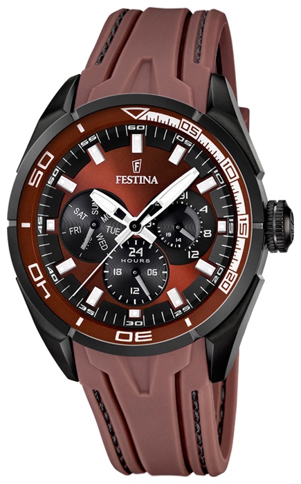 Festina F16610.2 - мужские наручные часы из коллекции Multifunction Festina F16610.2 - мужские наручные часы из коллекции MultifunctionFestina<br><br><br>Бренд: Festina<br>Модель: Festina F16610/2<br>Артикул: F16610.2<br>Вариант артикула: None<br>Коллекция: Multifunction<br>Подколлекция: None<br>Страна: Испания<br>Пол: мужские<br>Тип механизма: кварцевые<br>Механизм: M6P79<br>Количество камней: None<br>Автоподзавод: None<br>Источник энергии: от батарейки<br>Срок службы элемента питания: None<br>Дисплей: стрелки<br>Цифры: отсутствуют<br>Водозащита: WR 50<br>Противоударные: None<br>Материал корпуса: нерж. сталь, PVD покрытие (полное)<br>Материал браслета: каучук<br>Материал безеля: None<br>Стекло: минеральное<br>Антибликовое покрытие: None<br>Цвет корпуса: None<br>Цвет браслета: None<br>Цвет циферблата: None<br>Цвет безеля: None<br>Размеры: 44 мм<br>Диаметр: None<br>Диаметр корпуса: None<br>Толщина: None<br>Ширина ремешка: None<br>Вес: None<br>Спорт-функции: None<br>Подсветка: стрелок<br>Вставка: None<br>Отображение даты: число, день недели<br>Хронограф: None<br>Таймер: None<br>Термометр: None<br>Хронометр: None<br>GPS: None<br>Радиосинхронизация: None<br>Барометр: None<br>Скелетон: None<br>Дополнительная информация: None<br>Дополнительные функции: второй часовой пояс