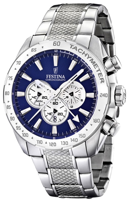 Festina F16488.8 - мужские наручные часы из коллекции Chronograph Festina F16488.8 - мужские наручные часы из коллекции ChronographFestina<br><br><br>Бренд: Festina<br>Модель: Festina F16488/8<br>Артикул: F16488.8<br>Вариант артикула: None<br>Коллекция: Chronograph<br>Подколлекция: None<br>Страна: Испания<br>Пол: мужские<br>Тип механизма: кварцевые<br>Механизм: None<br>Количество камней: None<br>Автоподзавод: None<br>Источник энергии: от батарейки<br>Срок службы элемента питания: None<br>Дисплей: стрелки<br>Цифры: арабские<br>Водозащита: WR 100<br>Противоударные: None<br>Материал корпуса: нерж. сталь<br>Материал браслета: нерж. сталь<br>Материал безеля: None<br>Стекло: минеральное<br>Антибликовое покрытие: None<br>Цвет корпуса: None<br>Цвет браслета: None<br>Цвет циферблата: None<br>Цвет безеля: None<br>Размеры: 46x12.7 мм<br>Диаметр: None<br>Диаметр корпуса: None<br>Толщина: None<br>Ширина ремешка: None<br>Вес: None<br>Спорт-функции: секундомер<br>Подсветка: стрелок<br>Вставка: None<br>Отображение даты: число<br>Хронограф: есть<br>Таймер: None<br>Термометр: None<br>Хронометр: None<br>GPS: None<br>Радиосинхронизация: None<br>Барометр: None<br>Скелетон: None<br>Дополнительная информация: None<br>Дополнительные функции: второй часовой пояс
