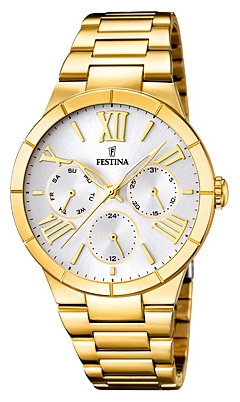 Festina F16717.1 - женские наручные часы из коллекции Mademoiselle Festina F16717.1 - женские наручные часы из коллекции MademoiselleFestina<br><br><br>Бренд: Festina<br>Модель: Festina F16717/1<br>Артикул: F16717.1<br>Вариант артикула: None<br>Коллекция: Mademoiselle<br>Подколлекция: None<br>Страна: Испания<br>Пол: женские<br>Тип механизма: кварцевые<br>Механизм: M6P29<br>Количество камней: None<br>Автоподзавод: None<br>Источник энергии: от батарейки<br>Срок службы элемента питания: None<br>Дисплей: стрелки<br>Цифры: римские<br>Водозащита: WR 50<br>Противоударные: None<br>Материал корпуса: нерж. сталь, PVD покрытие (полное)<br>Материал браслета: нерж. сталь, PVD покрытие (полное)<br>Материал безеля: None<br>Стекло: минеральное<br>Антибликовое покрытие: None<br>Цвет корпуса: None<br>Цвет браслета: None<br>Цвет циферблата: None<br>Цвет безеля: None<br>Размеры: 37 мм<br>Диаметр: None<br>Диаметр корпуса: None<br>Толщина: None<br>Ширина ремешка: None<br>Вес: None<br>Спорт-функции: None<br>Подсветка: None<br>Вставка: None<br>Отображение даты: число, день недели<br>Хронограф: None<br>Таймер: None<br>Термометр: None<br>Хронометр: None<br>GPS: None<br>Радиосинхронизация: None<br>Барометр: None<br>Скелетон: None<br>Дополнительная информация: None<br>Дополнительные функции: None