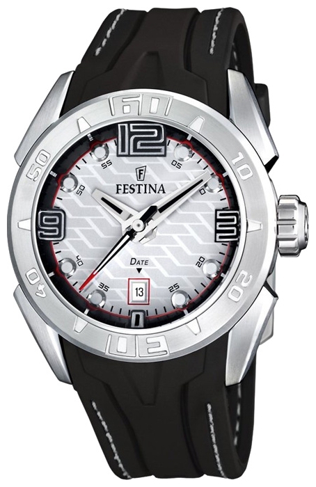 Festina F16505.1 - мужские наручные часы из коллекции Sport Festina F16505.1 - мужские наручные часы из коллекции SportFestina<br><br><br>Бренд: Festina<br>Модель: Festina F16505/1<br>Артикул: F16505.1<br>Вариант артикула: None<br>Коллекция: Sport<br>Подколлекция: None<br>Страна: Испания<br>Пол: мужские<br>Тип механизма: кварцевые<br>Механизм: M1S13<br>Количество камней: None<br>Автоподзавод: None<br>Источник энергии: от батарейки<br>Срок службы элемента питания: None<br>Дисплей: стрелки<br>Цифры: арабские<br>Водозащита: WR 200<br>Противоударные: None<br>Материал корпуса: нерж. сталь<br>Материал браслета: каучук<br>Материал безеля: None<br>Стекло: минеральное<br>Антибликовое покрытие: None<br>Цвет корпуса: None<br>Цвет браслета: None<br>Цвет циферблата: None<br>Цвет безеля: None<br>Размеры: 44x12 мм<br>Диаметр: None<br>Диаметр корпуса: None<br>Толщина: None<br>Ширина ремешка: None<br>Вес: None<br>Спорт-функции: None<br>Подсветка: None<br>Вставка: None<br>Отображение даты: число<br>Хронограф: None<br>Таймер: None<br>Термометр: None<br>Хронометр: None<br>GPS: None<br>Радиосинхронизация: None<br>Барометр: None<br>Скелетон: None<br>Дополнительная информация: None<br>Дополнительные функции: None