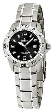 Festina F16172.7 - женские наручные часы из коллекции Sport Festina F16172.7 - женские наручные часы из коллекции SportFestina<br><br><br>Бренд: Festina<br>Модель: Festina F16172/7<br>Артикул: F16172.7<br>Вариант артикула: None<br>Коллекция: Sport<br>Подколлекция: None<br>Страна: Испания<br>Пол: женские<br>Тип механизма: кварцевые<br>Механизм: None<br>Количество камней: None<br>Автоподзавод: None<br>Источник энергии: от батарейки<br>Срок службы элемента питания: None<br>Дисплей: стрелки<br>Цифры: арабские<br>Водозащита: WR 100<br>Противоударные: None<br>Материал корпуса: нерж. сталь<br>Материал браслета: нерж. сталь<br>Материал безеля: None<br>Стекло: минеральное<br>Антибликовое покрытие: None<br>Цвет корпуса: None<br>Цвет браслета: None<br>Цвет циферблата: None<br>Цвет безеля: None<br>Размеры: 30 мм<br>Диаметр: None<br>Диаметр корпуса: None<br>Толщина: None<br>Ширина ремешка: None<br>Вес: None<br>Спорт-функции: None<br>Подсветка: стрелок<br>Вставка: None<br>Отображение даты: число<br>Хронограф: None<br>Таймер: None<br>Термометр: None<br>Хронометр: None<br>GPS: None<br>Радиосинхронизация: None<br>Барометр: None<br>Скелетон: None<br>Дополнительная информация: None<br>Дополнительные функции: None